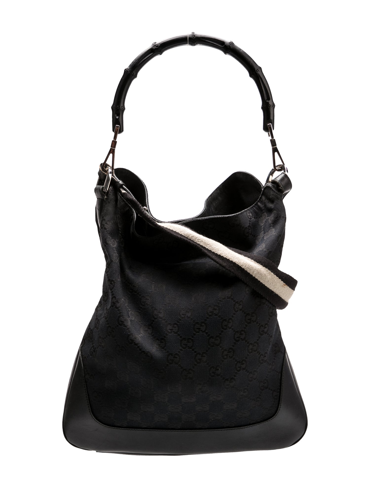 Gucci GG Canvas Shoulder Bag Vintage