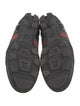 Gucci Web Accent Leather Loafers