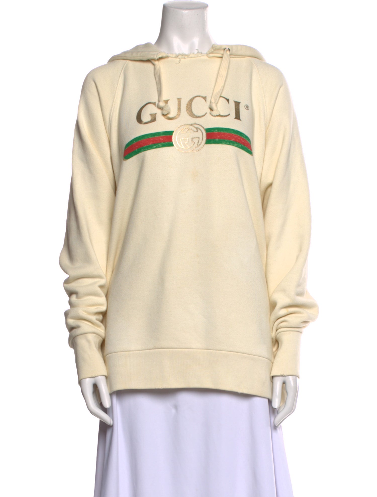 Gucci Graphic Print Crew Neck Sweatshirt
