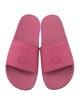 Gucci Interlocking G Logo Rubber Slides