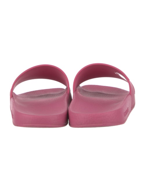 Gucci Interlocking G Logo Rubber Slides