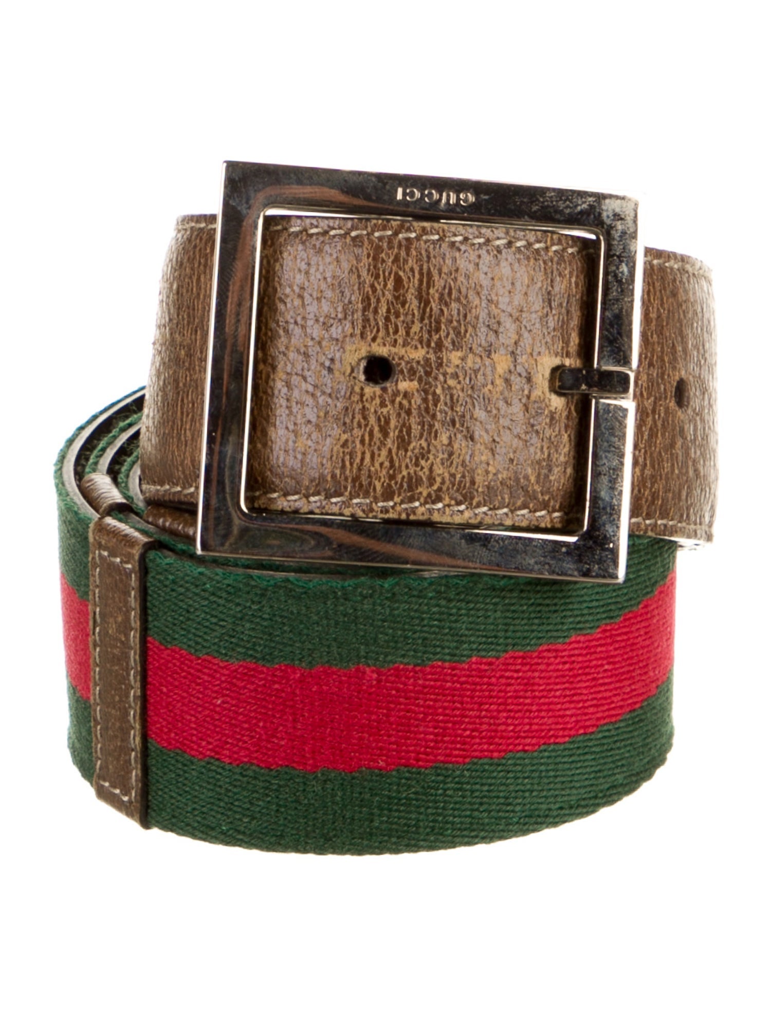 Gucci Web Accent Belt