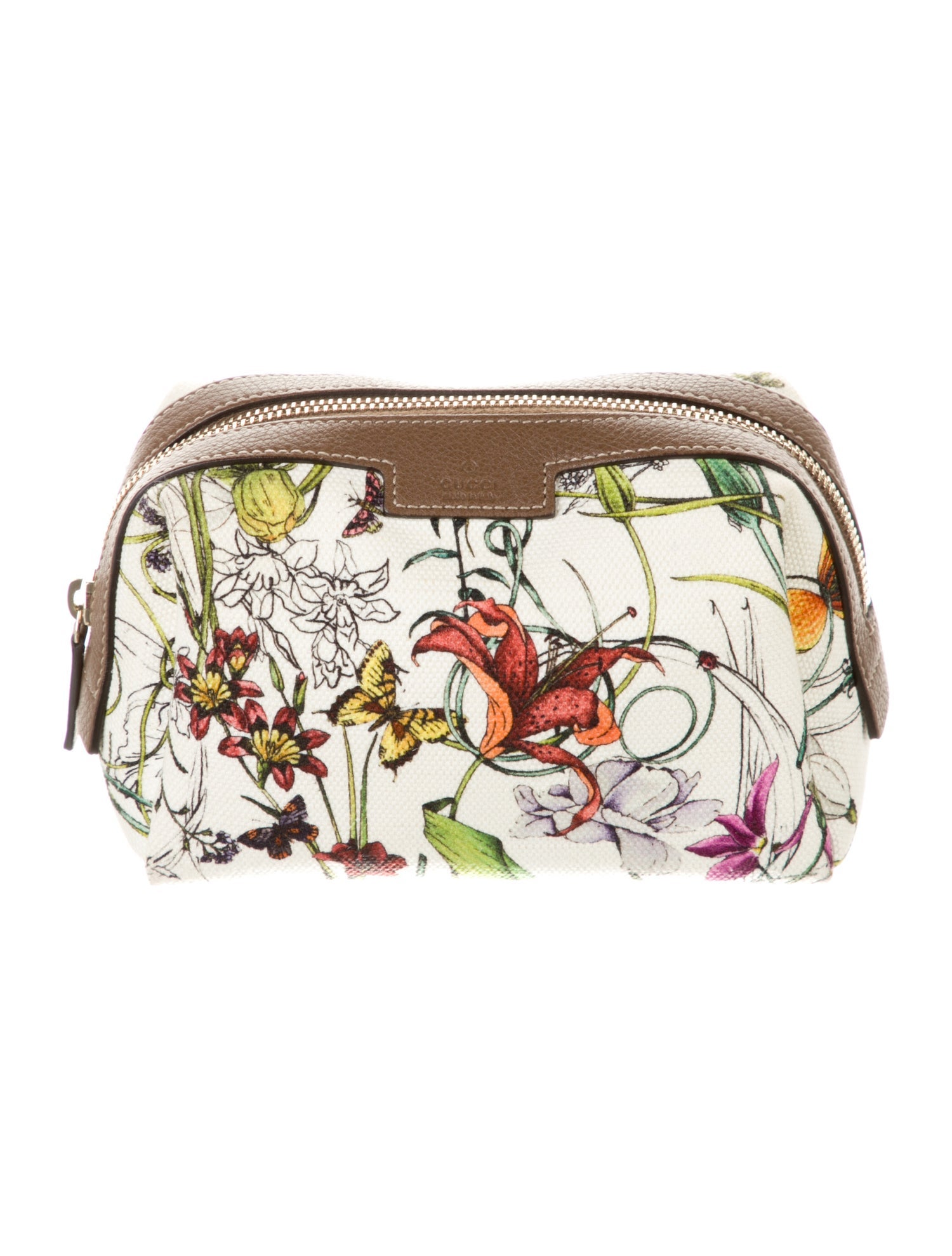 Gucci Floral Cosmetic Bag