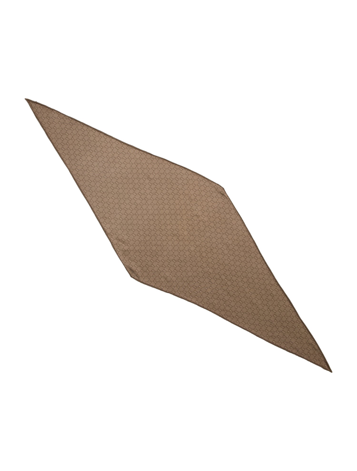 Gucci Silk GG Logo Scarf