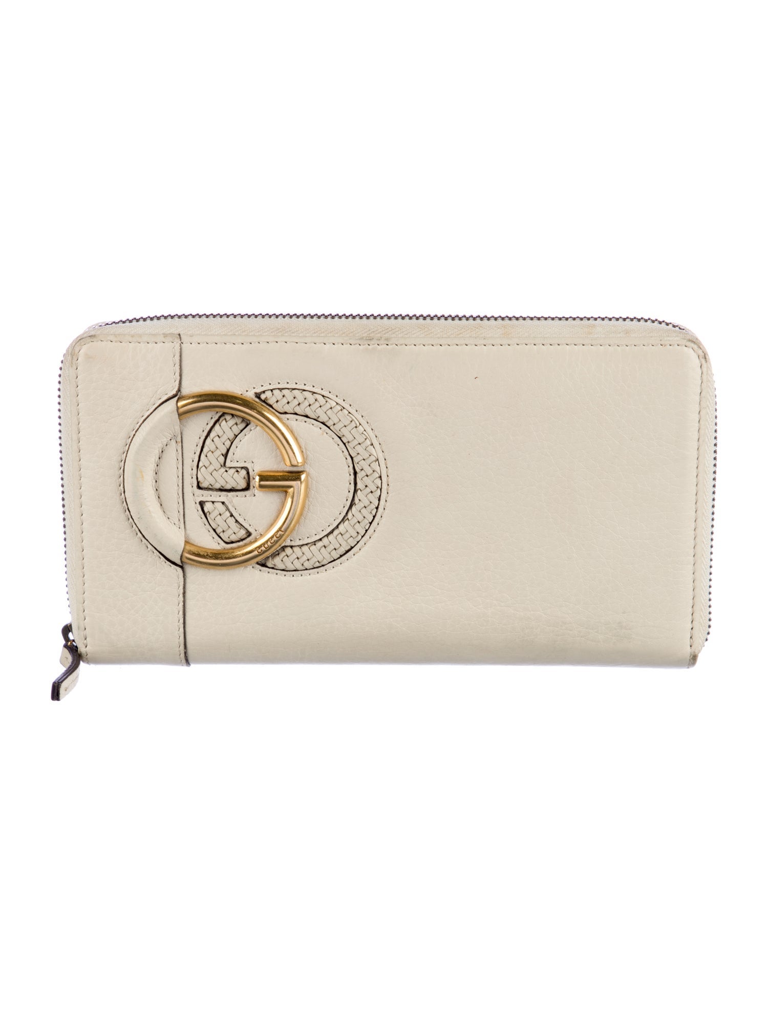 Gucci Interlocking G Logo Leather Continental Wallet