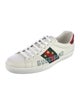 Gucci Web Accent Leather Sneakers