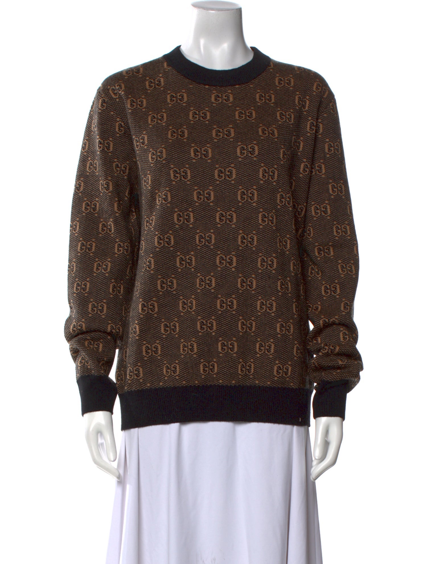 Gucci Wool Printed Sweater w/ Tags