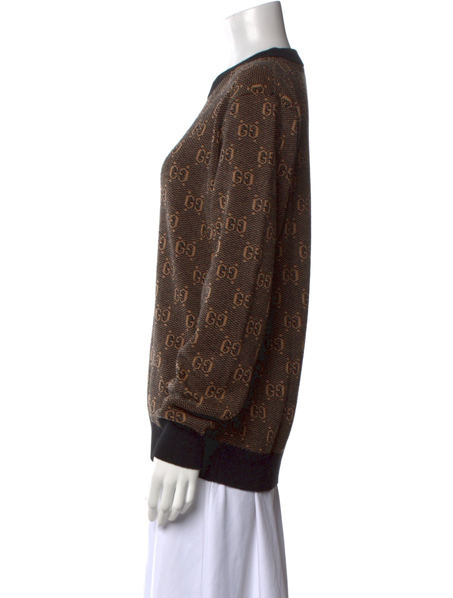 Gucci Wool Printed Sweater w/ Tags