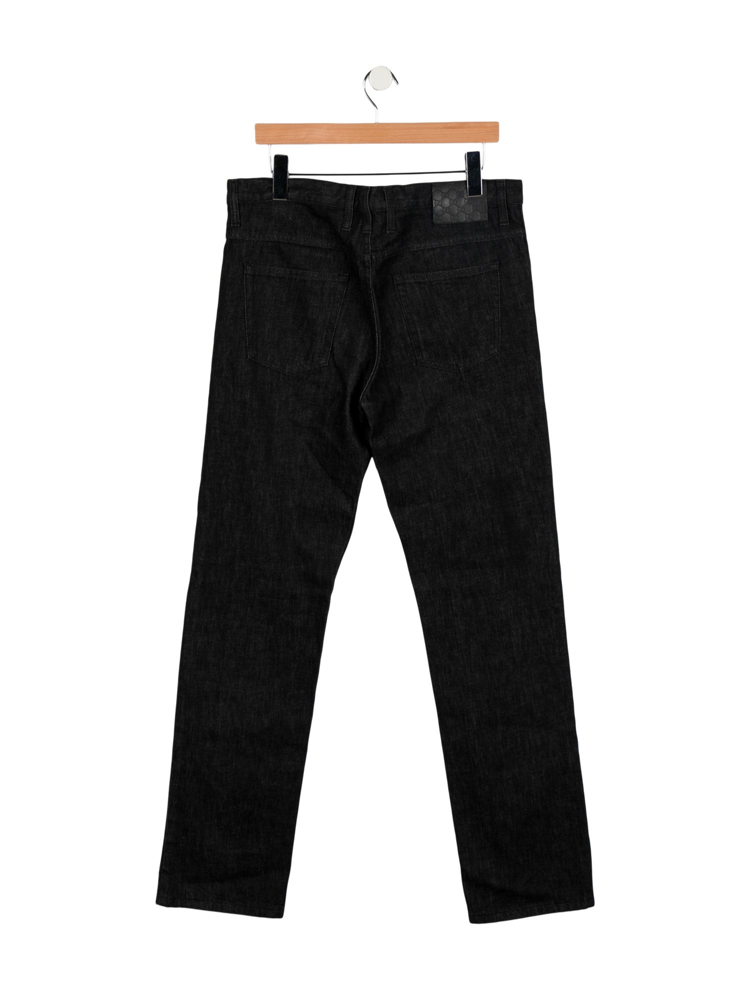 Gucci High-Rise Straight Leg Jeans