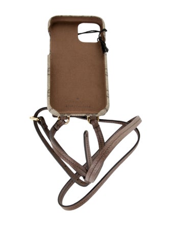 Gucci Brown Pattern Printed GG Supreme IPhone 12 Case