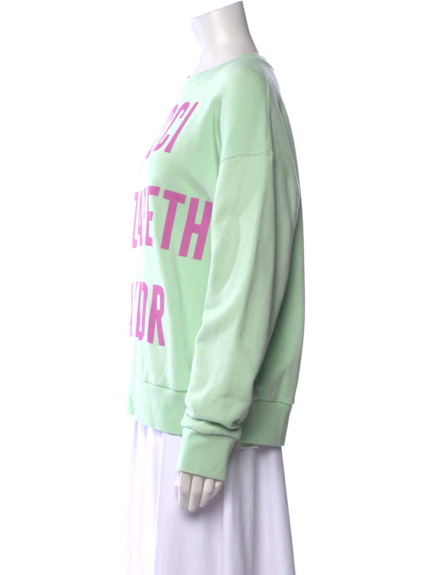 Gucci Elizabeth Taylor Graphic Print Sweatshirt