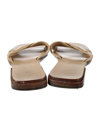 Gucci Canvas Striped Slides