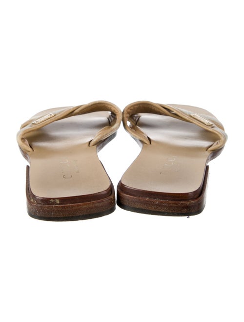 Gucci Canvas Striped Slides