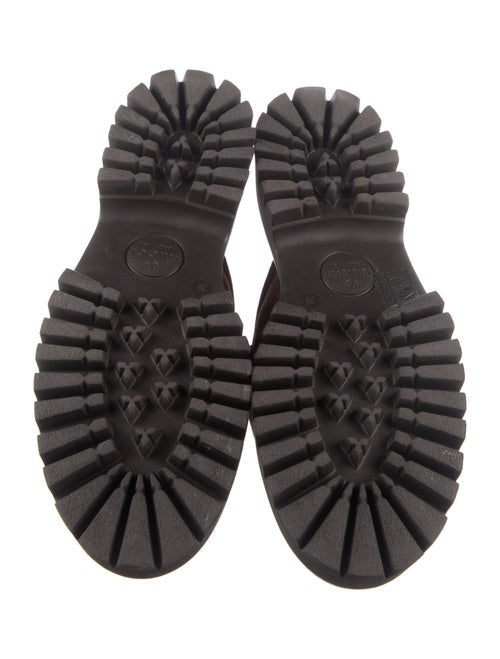 Gucci Horsebit Accent Suede Mules