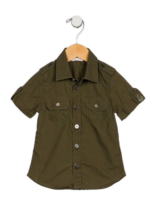Gucci Toddlers' Boys' Button Down Top