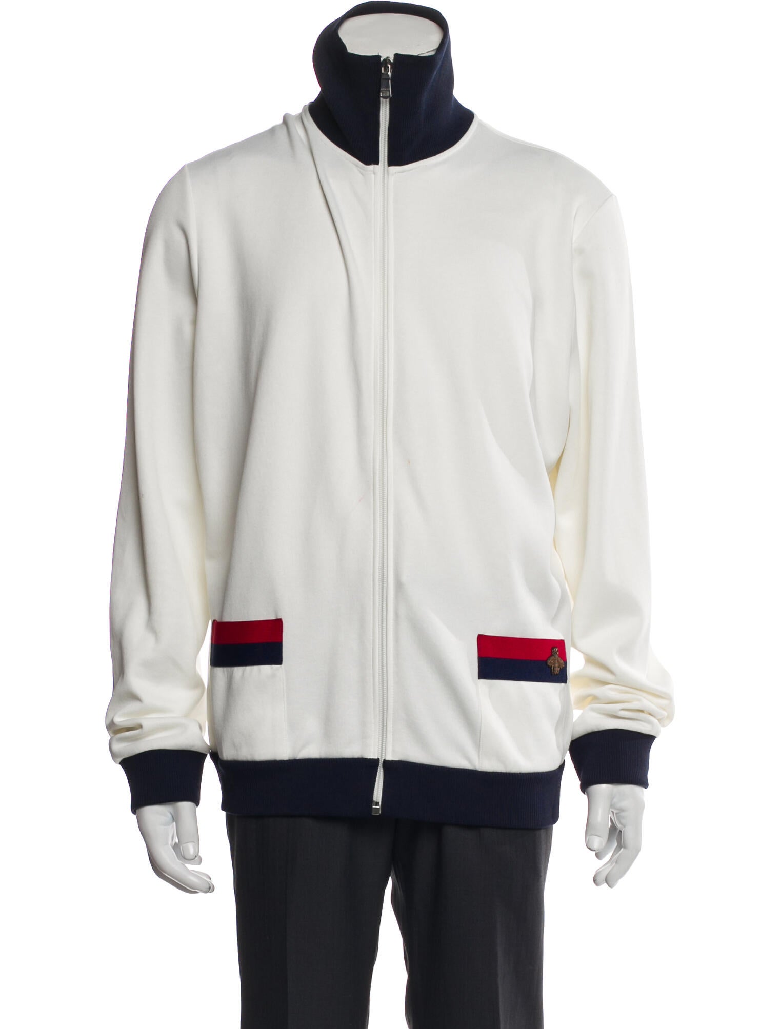 Gucci Sylvie Web Accent Bomber Jacket