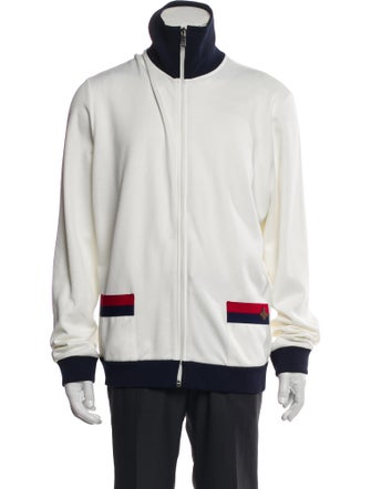 Gucci Sylvie Web Accent Bomber Jacket