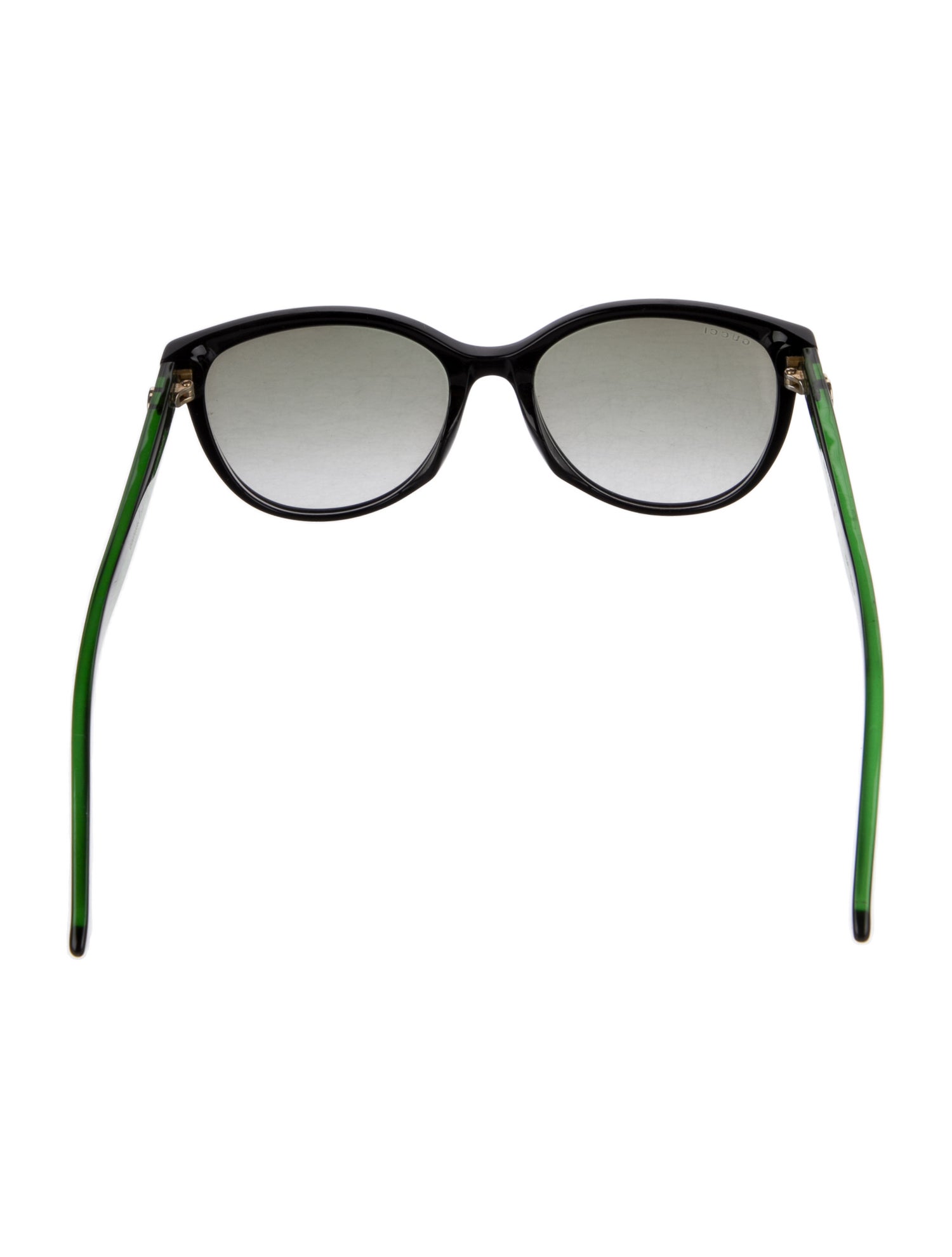 Gucci Double G Logo Round Sunglasses