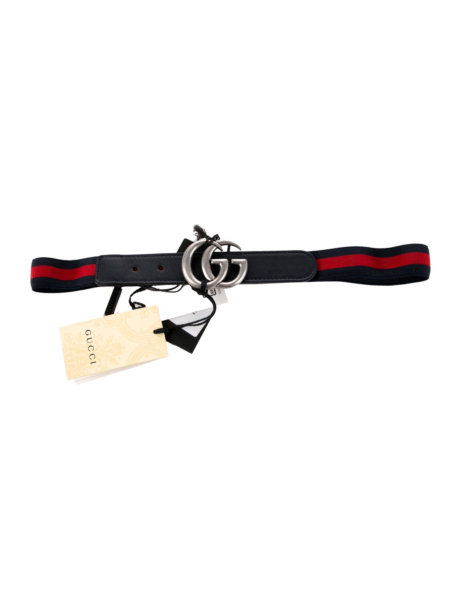 Gucci Web Accent Belt w/Tags