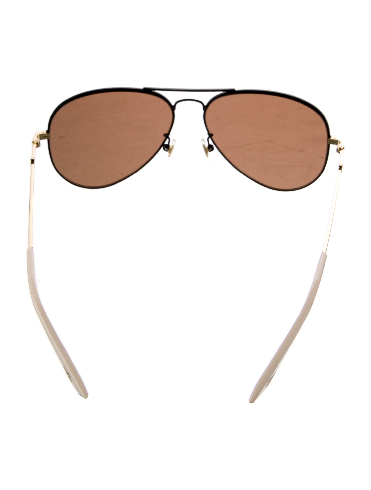 Gucci Double G Logo Aviator Sunglasses