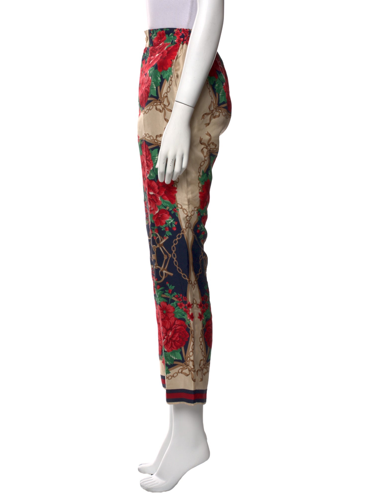 Gucci 2017 Straight Leg Pants