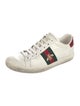 Gucci Web Accent Leather Sneakers
