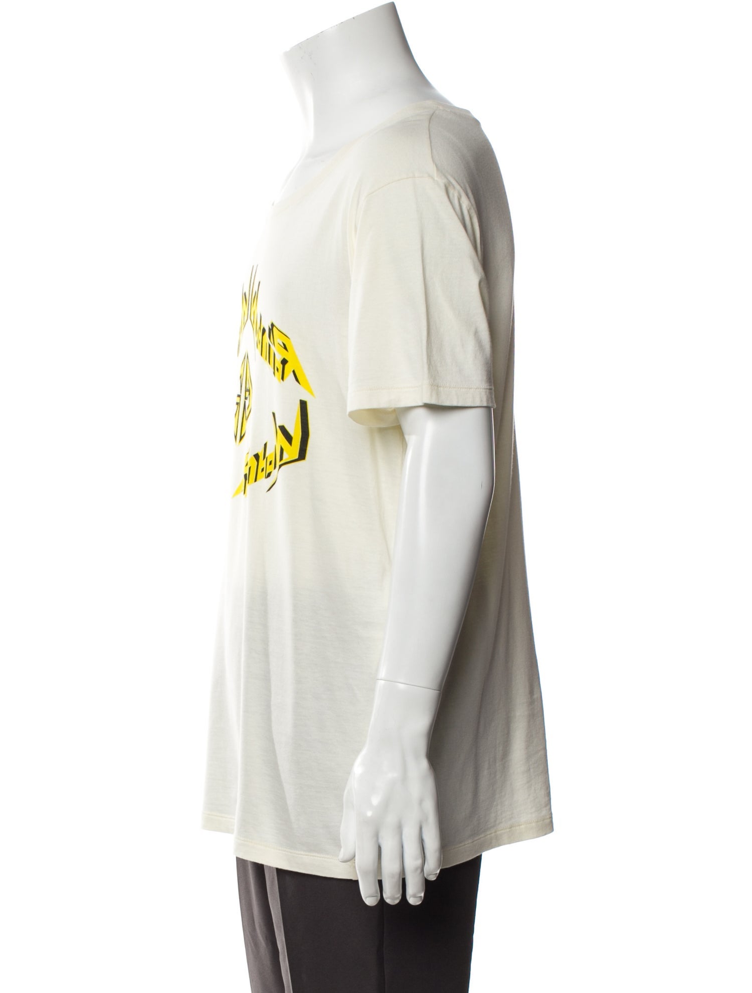 Gucci Graphic Print Scoop Neck T-Shirt