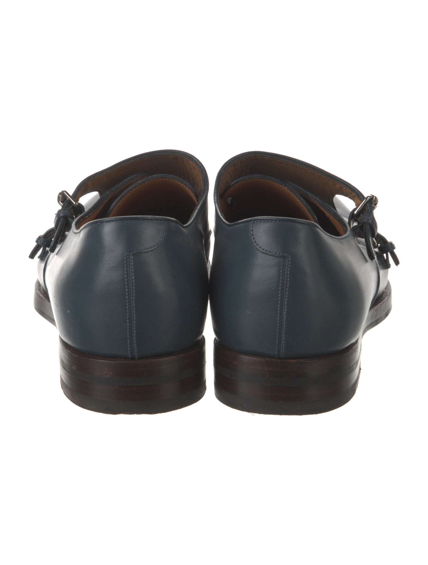 Gucci Leather Monk Straps