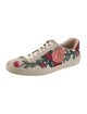 Gucci Web Accent Leather Sneakers