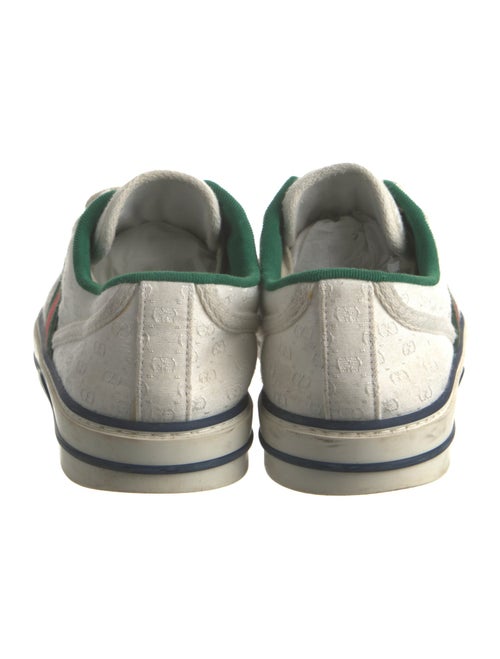 Gucci Web Accent Canvas Sneakers