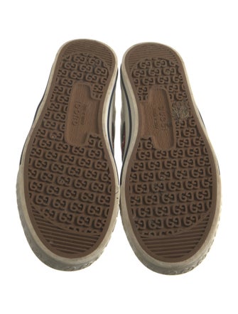 Gucci Web Accent Canvas Sneakers