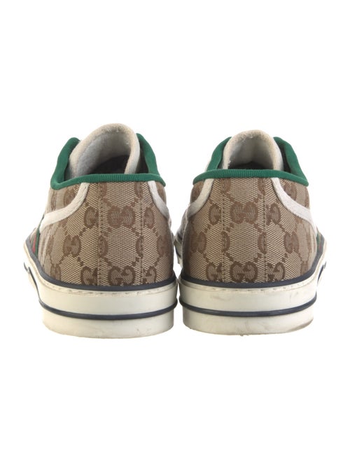 Gucci Web Accent Canvas Sneakers