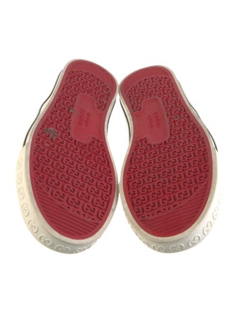 Gucci Web Accent Canvas Sneakers