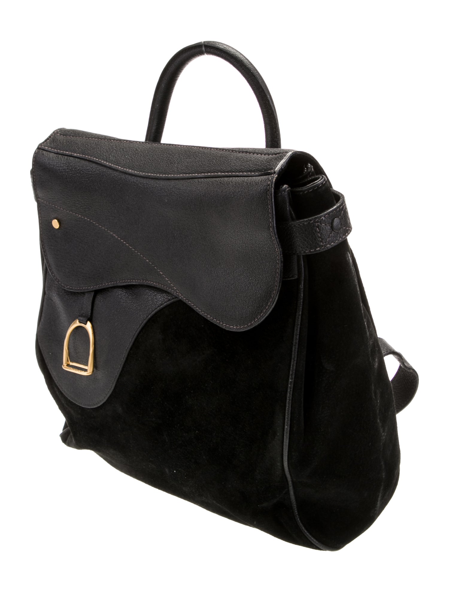 Gucci Suede Saddle Vintage