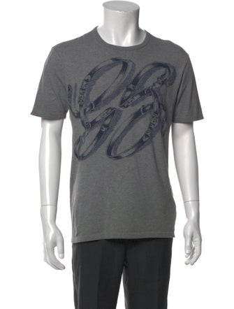 Gucci Signature Logo Graphic Print T-Shirt
