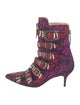 Gucci Kingsnake Printed Boots
