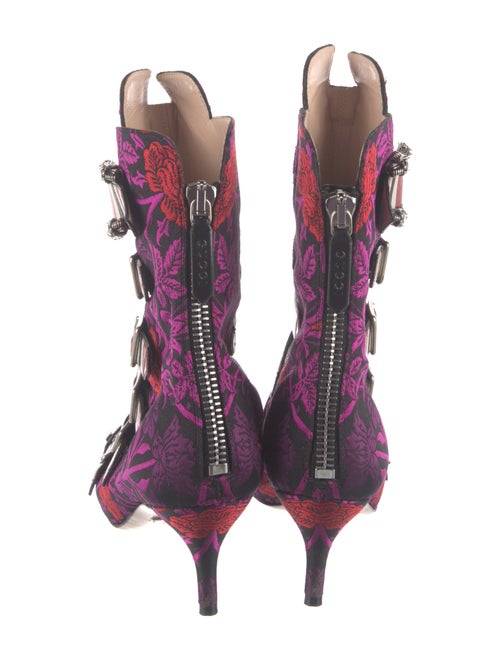 Gucci Kingsnake Printed Boots