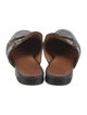 Gucci Horsebit Accent Leather Mules