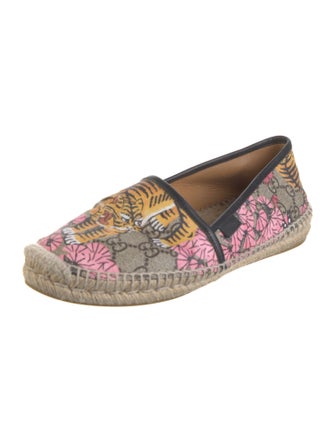 Gucci Bengal Print Animal Print Espadrilles