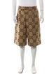Gucci GG Canvas Flat Front Shorts