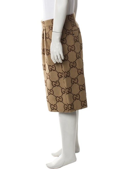 Gucci GG Canvas Flat Front Shorts