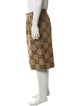 Gucci GG Canvas Flat Front Shorts