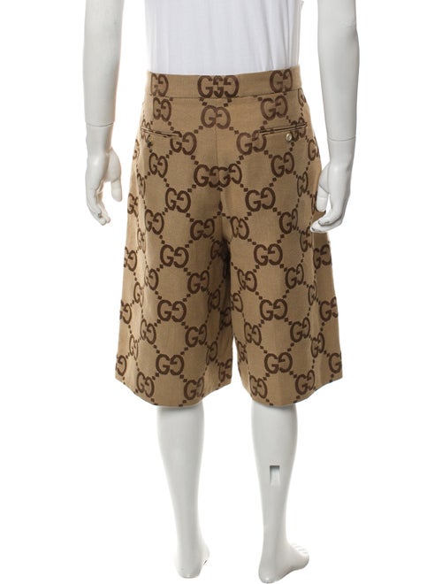Gucci GG Canvas Flat Front Shorts