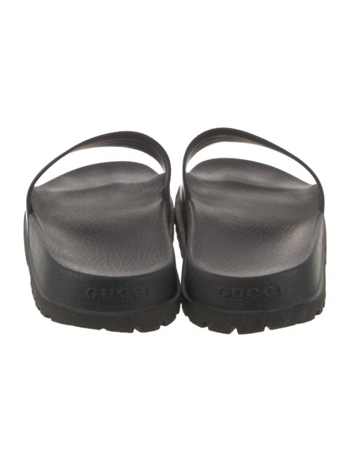 Gucci Web Accent Rubber Slides