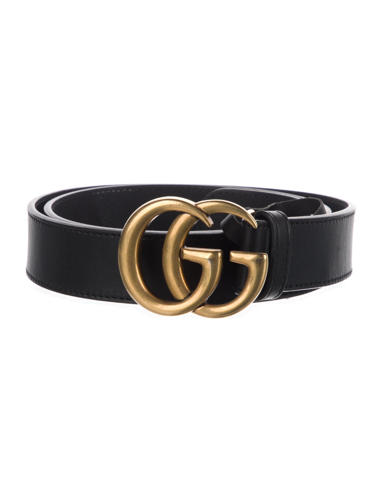 Gucci Double G Logo Leather Belt Kit