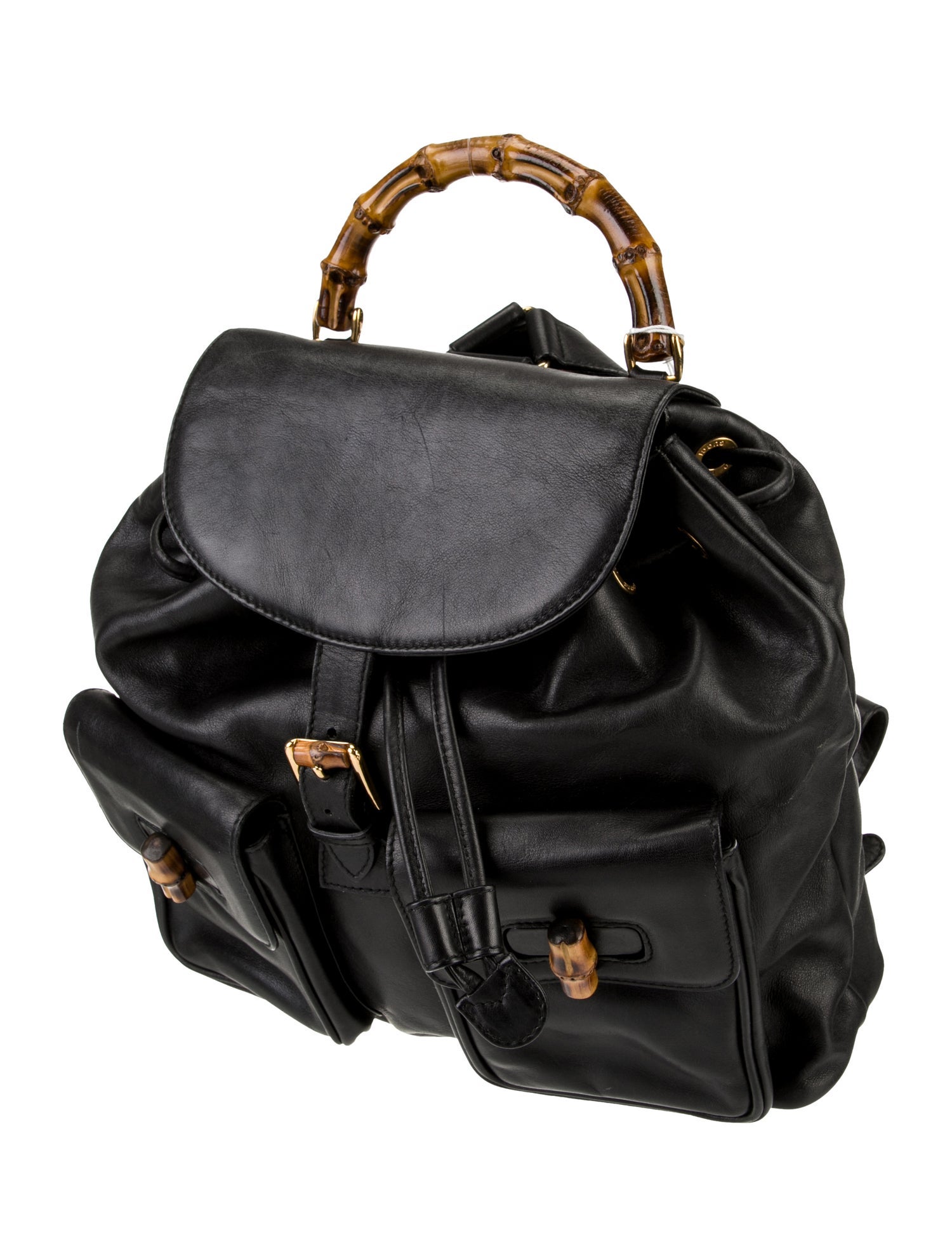 Gucci Bamboo Backpack Vintage