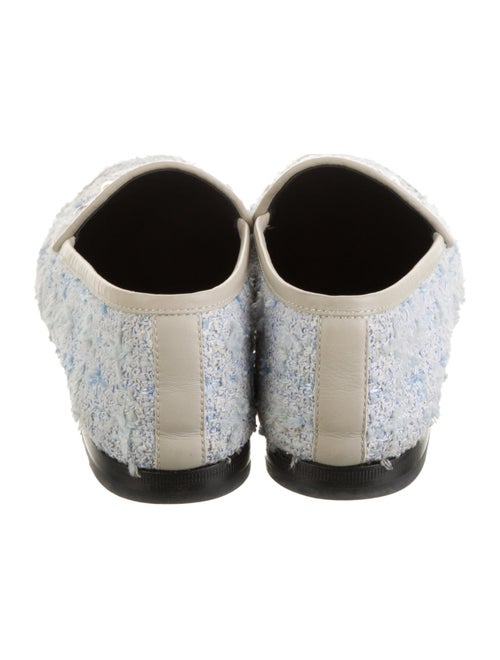 Gucci Horsebit Accent Tweed Loafers