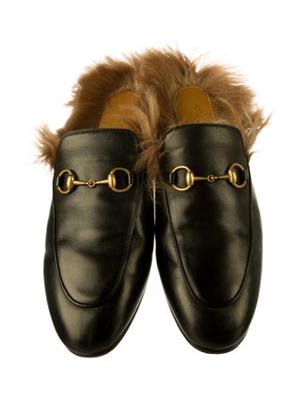 Gucci Princetown Horsebit Accent Mules