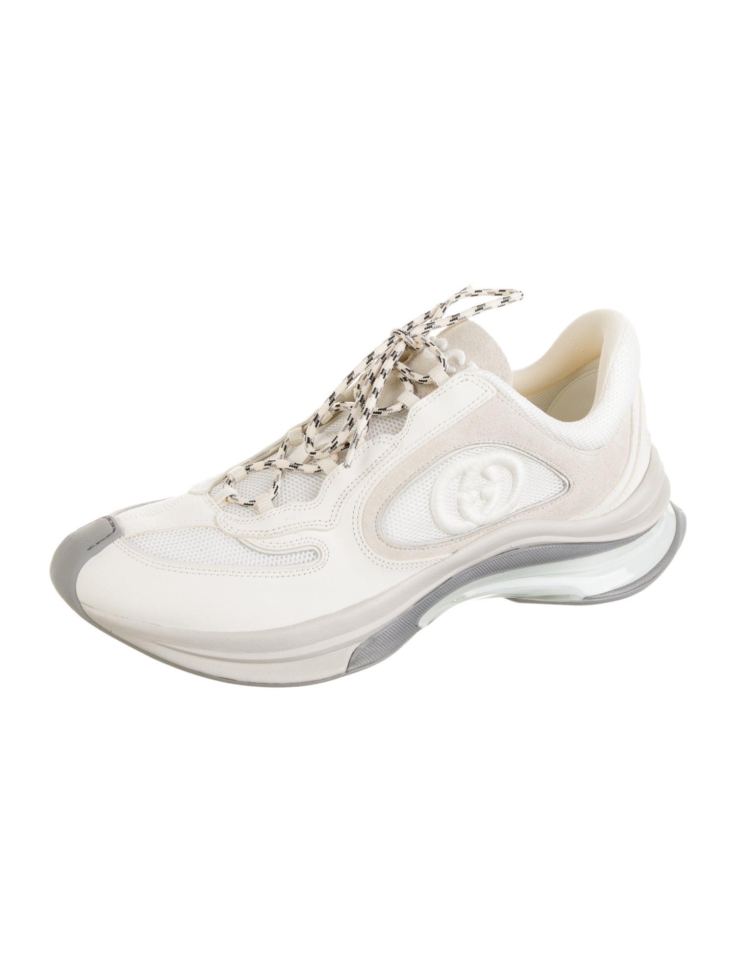 Gucci Interlocking G Logo Leather Sneakers