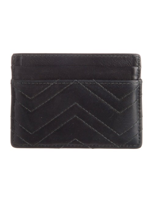 Gucci GG Marmont Chevron Compact Wallet